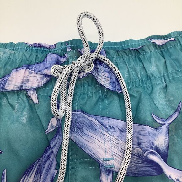 Psycho Tuna Mens‎ Swim Trunks Whale Pattern Size Large NWT - Picture 7 of 11